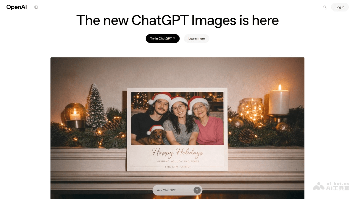 GPT Image 1.5 – OpenAI最新推出的图像生成模型