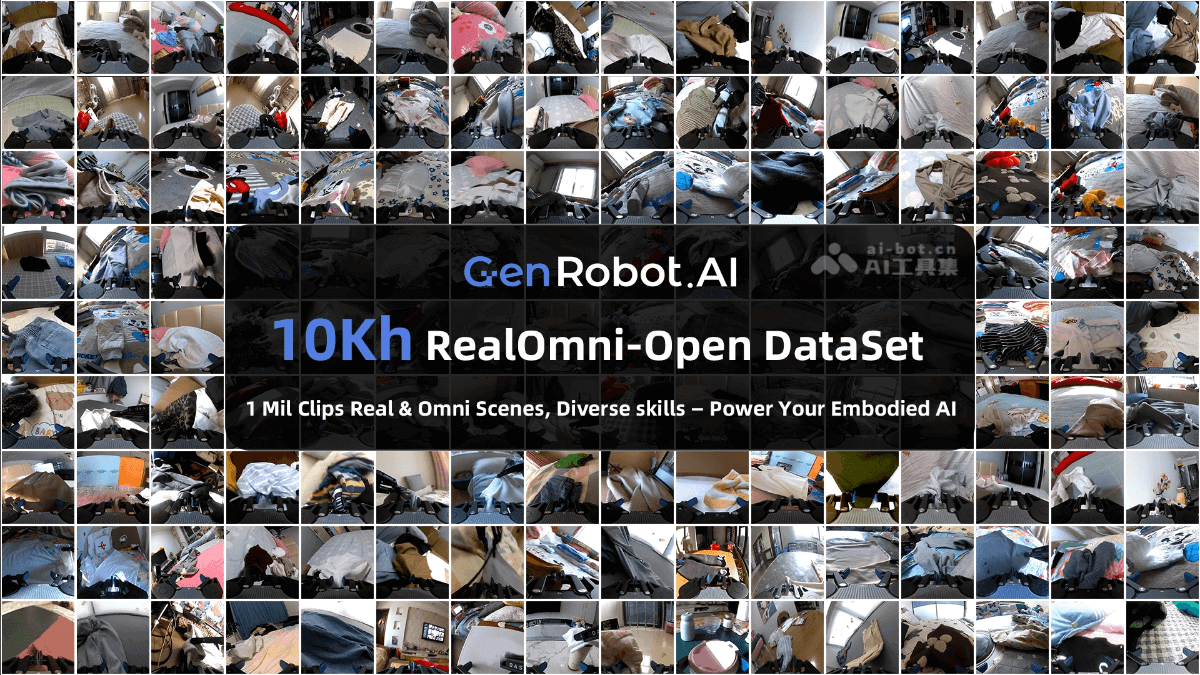 10Kh RealOmni-Open – Gen Robot.AI开源的具身智能数据集