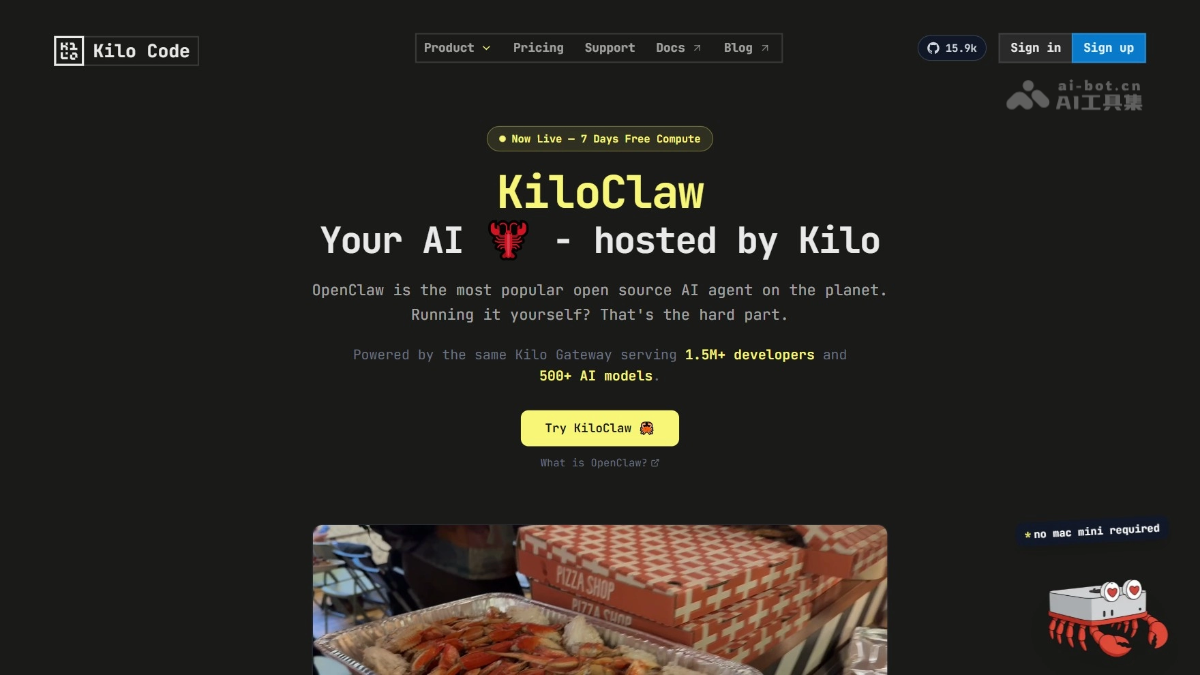 KiloClaw – Kilo code推出OpenClaw的全托管云服务
