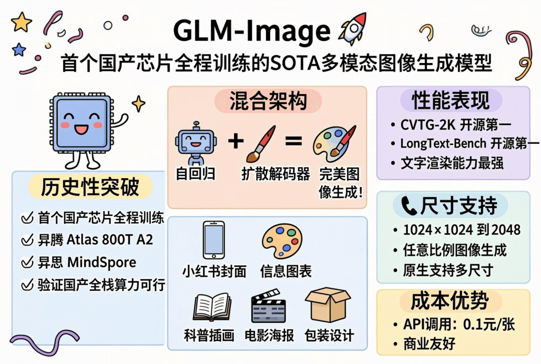 国产Nano Banana开源平替，10个案例实测GLM-Image