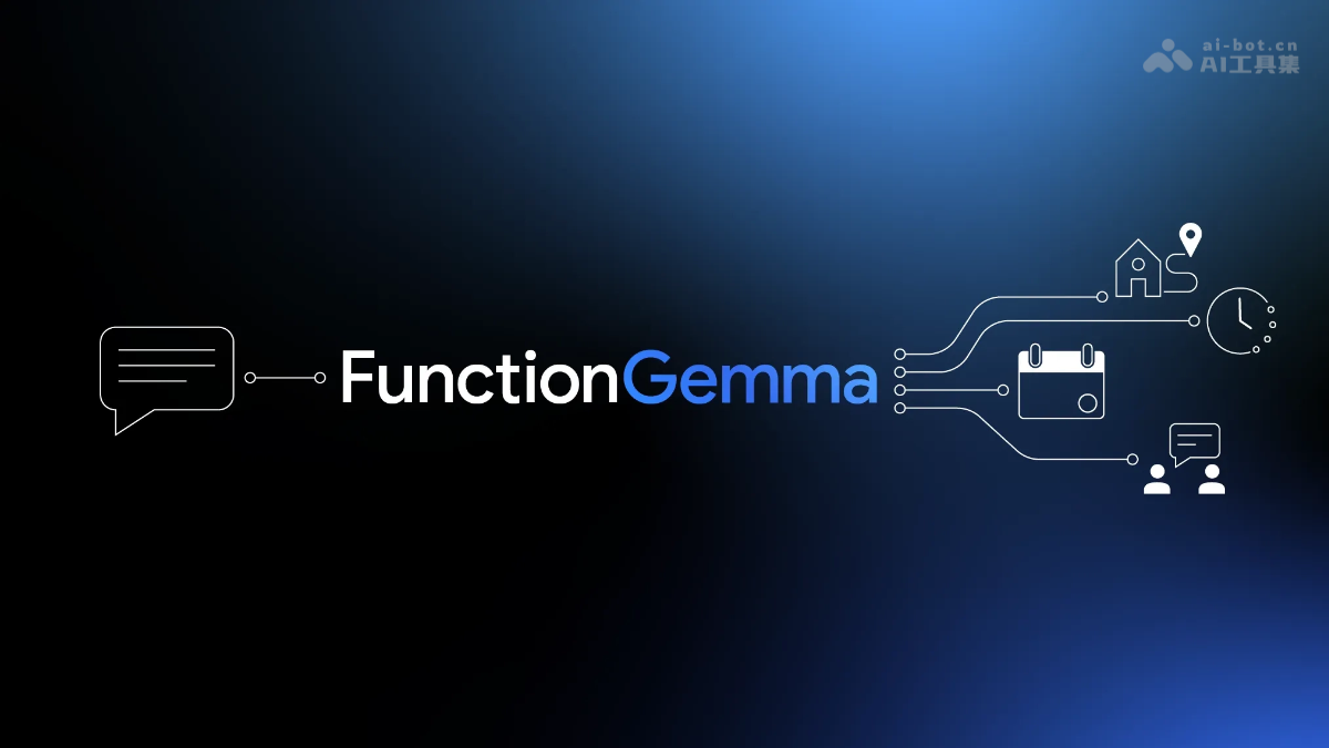 FunctionGemma – 谷歌开源专为函数调用优化的AI模型