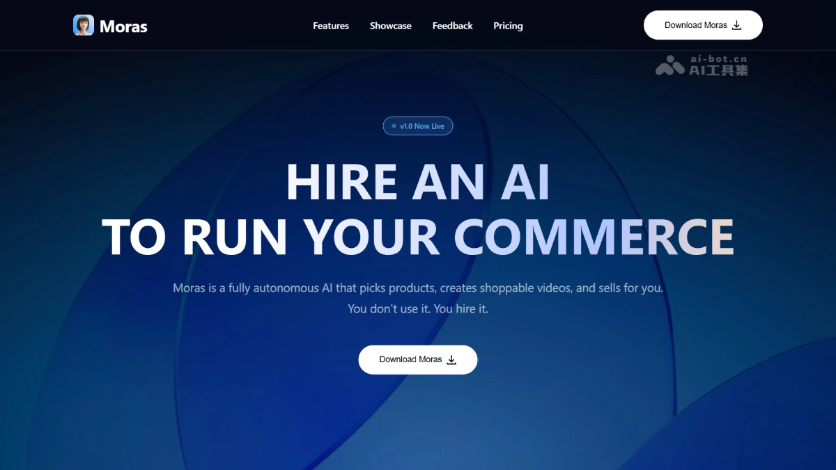 Moras – AI商业内容创作工具，高效实现电商变现